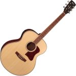 Cort Cj-medx Nat Jumbo Body Acoustic Guitar W Eq