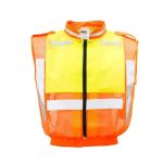 Two Tone Sleeveless Reflective Jacket - M