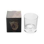 Jenna Clifford Frosted Leopard Whisky Glass
