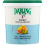 Citrus With Lime Full Cream Yoghurt 1KG