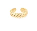 Talia Gold Band Ring - Stainless Steel - Us 8 = 18.2MM