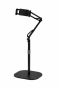 Adjustable Floor Stand Compatible With Tablets Smartphones Multiangle Black
