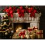 Christmas Children Backdrop 2.1X1.5M Compatible With Portrait Party