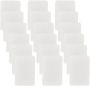 100PCS Blank White Greeting Cards Folded Message Cards Handmade