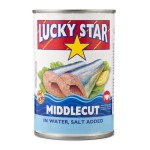 Middlecut In Water Salt Added 425G