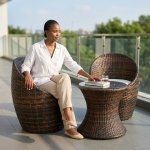 Gardena Garden Lounge Wicker Furniture Set