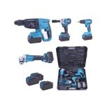 36V Power Tool Set Combination With Chargeable Cordless Drill XF0818