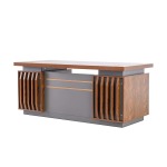 Executive Walnut Office Desk – Available In 2 Sizes