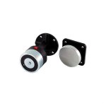 SECURI-PROD Magnetic Door Holder 65KG Wall Or Floor Mount 12 24VDC Fail Safe