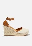 Cotton On Lola Closed Toe Espadrille - Canvas tan