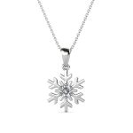 DESTINY Snow Necklace With Crystals From Swarovski
