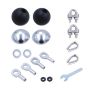 Gym Machine Cable Ball Stopper Replacement For Cable Machine Use 17PCS Set