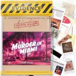 Cryptic Killers Unsolved Murder Mystery Game - Cold Case Files Investigation Detective Clues evidence - Solve The Crime - For In