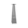 ELBA Glass Tube Gas Patio Heater - Stainless Steel