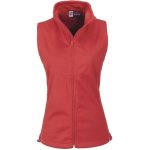 Ladies Cromwell Softshell Bodywarmer Red
