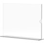 Parrot Acrylic Double Sided Menu Holder - A4 Landscape Box Of 5