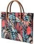 Tuff-Luv Waterprint Faship Ladies Tote Bag For 13 Notebooks