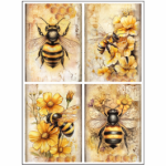 Tear Resistant Deco Print A6 Wild Honey