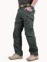 Men's Outdoor Multi Functional Tactical Pants Multi Pocket Outdoor Hiking Waterproof Sweatpants Wear Resistant Cargo Pants