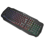 KB-302 Wired Gaming Backlit Keyboard - Black