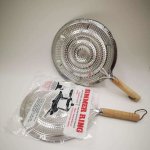 Double-layer Iron Silver Anti-hot Heat Diffuser