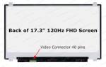 17.3" Fhd Lcd Screen – 40-PIN Edp Bottom-left Connector – Matte Surface – Ips Panel – Slim Profile – For High-end Dell And Msi