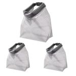 3-PIECE Waterproof Cube Toiletry Bags