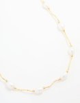 Goldair Gold Plated Freshwater Pearl Necklace