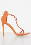 Madison Bella Barely There Stiletto Heel - Orange