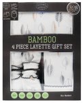 Bamboo 4 PC Layette Gift Set