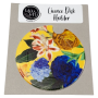Assorted Flowers Licence Disk Holder
