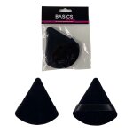 Basics Makeup Powder Puff Triangle - Black