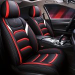 1PC Universal Car Seat Covers Pu Leather Seat Covers Cushion Car Seat Protector Mat For Sedan Suv Car Accessories Only 1 Front S