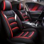 1pc Universal Car Seat Covers PU Leather Seat Covers Cushion Car Seat Protector Mat For Sedan SUV Car Accessories (Only 1 Front Seat Cover)