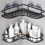 1PC Bathroom Shelf Shower Caddy Rack Bathroom Kitchen No Punching Triangle Storage Rack Shower Shelf Shampoo Storage Rack Holder Bathroom Accessories