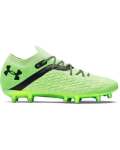 Men's Ua Clone Magnetico Pro Fg Soccer Cleats - Summer Lime Hyper Green BLACK-300 11