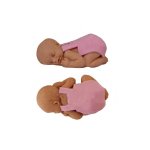 Sleeping Baby Pink Figurine