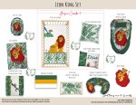 Cot Duvet Bedding Lion King Set