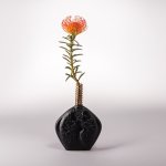 Just Breathe Lungs - Vase - Matt Black & Bronze