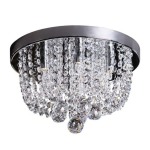 Lily K9 Crystal Ceiling Light