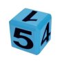 Teacher& 39 S First Choice Dice 75MM 6 Face Number Foam Moulded