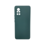 Liquid Silicone Cover For Huawei Nova 8 With Camera Cut-out Case - Dark Green