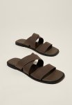 Cotton On Margot Crossover Slide - Rich Brown