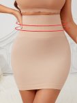 Women's High-waisted Shaping Bodysuit With High Compression Machine Washable Seamless Design
