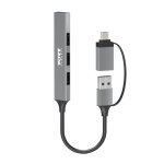 Port Connect USB Type-c To 4-PORT Usb-a 3.0 2.0 Hub