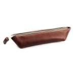 Bulk Order: Genuine Leather Medium Pencil Bag