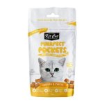 CAT Kit Purrfect Pockets Treats - Chicken & Cheese Waggs Online Pet Shop