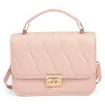 Pale Pink Stitch Lock Bag