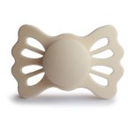 Lucky Silicone Pacifier - Cream Night Size 1