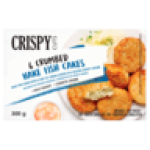 Cuts Frozen Crumbed Hake Fish Cakes 300G